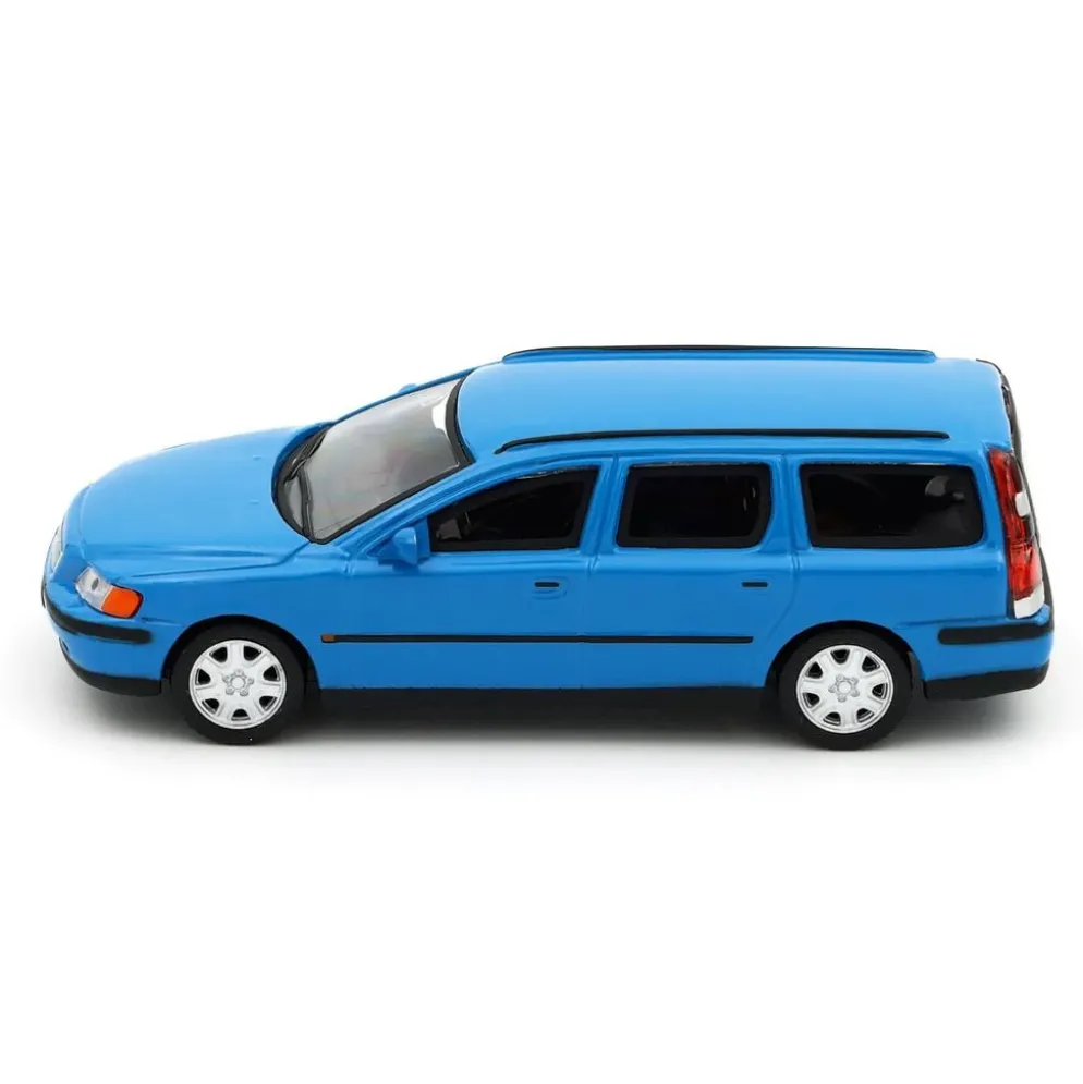 Volvo V70 - Blå - 2008 - Cararama - 1:43