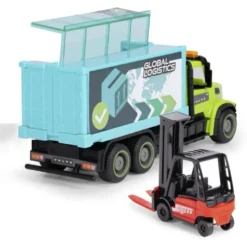Volvo VHD 300 - Med gaffeltruck - Dickie Toys - 22 cm
