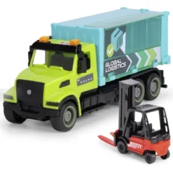 Volvo VHD 300 - Med gaffeltruck - Dickie Toys - 22 cm