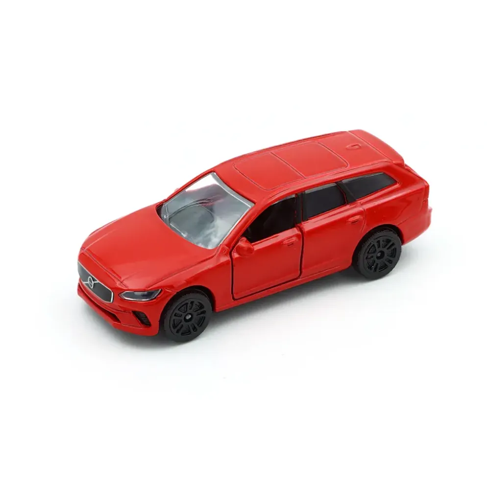 Volvo V90 - Röd - Röd Stuga - Majorette - 7 cm