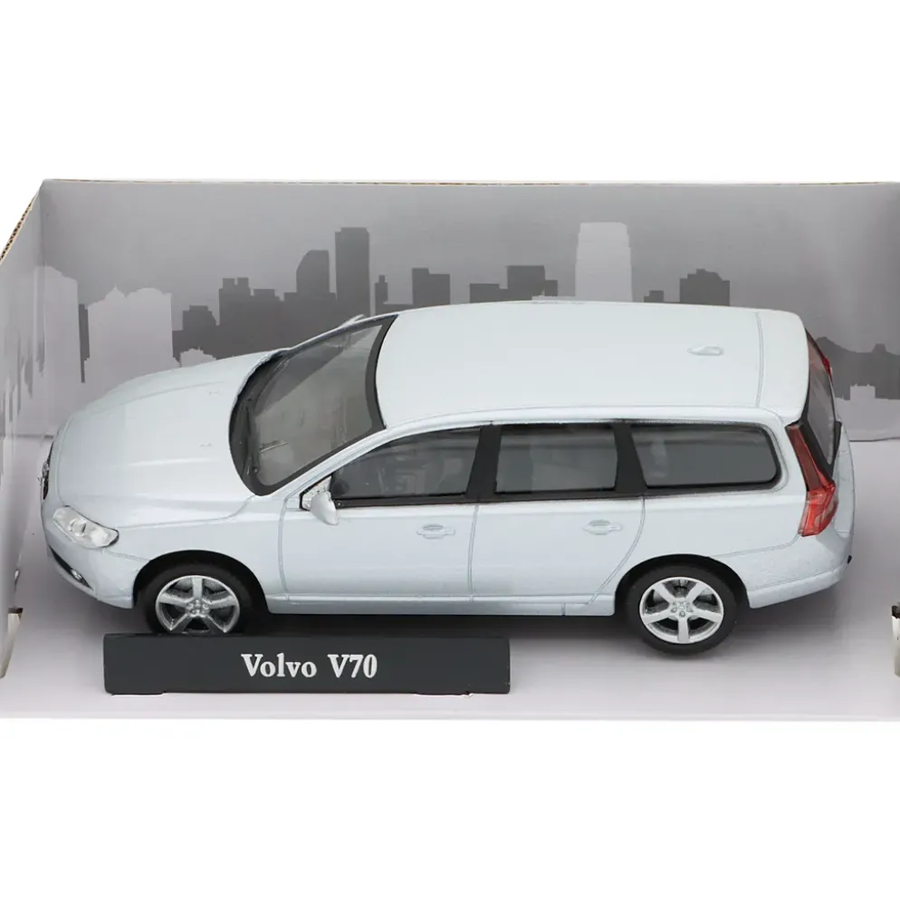 Volvo V70 - Silver - Cararama - 1:43