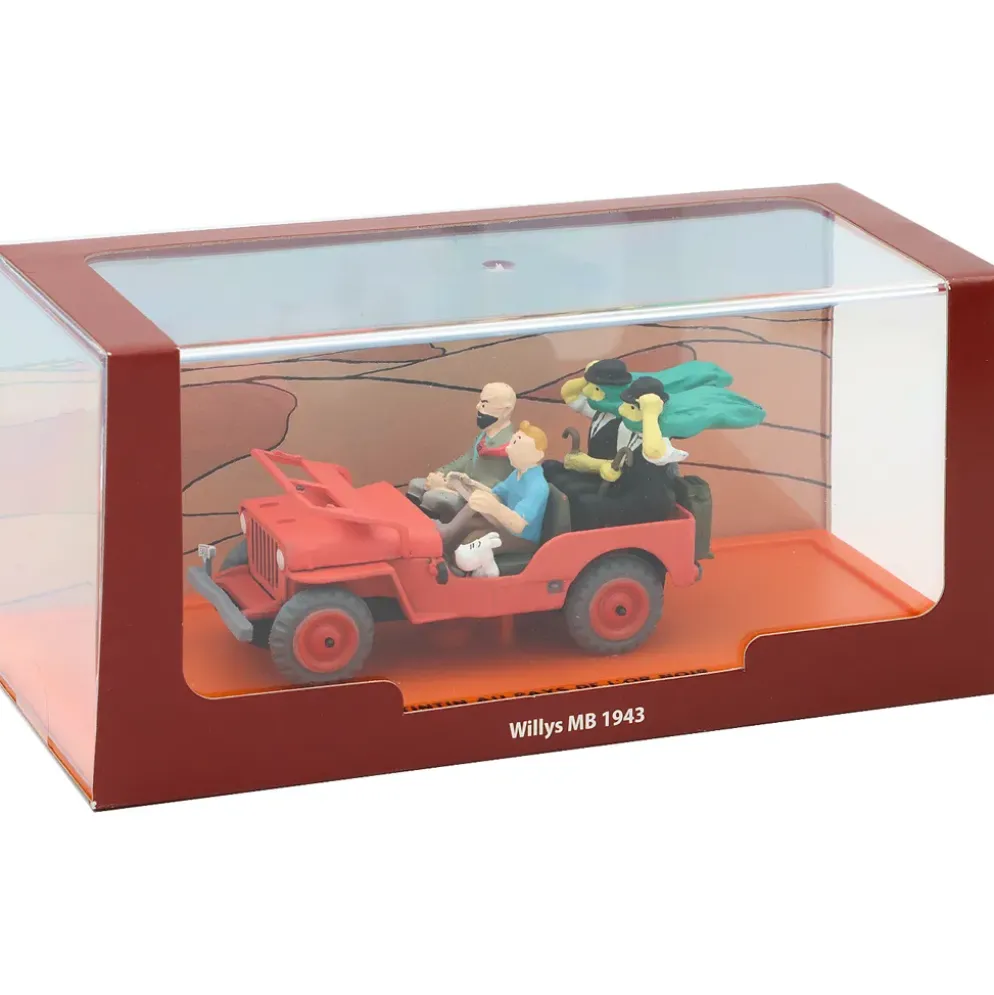 Willys MB - Tintin - Det svarta guldet - 1943 - 1:43