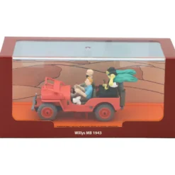 Willys MB - Tintin - Det svarta guldet - 1943 - 1:43