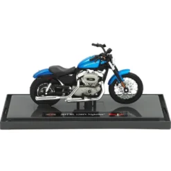 2012 XL 1200N Nightster - Harley - Blå - Maisto - 1:18