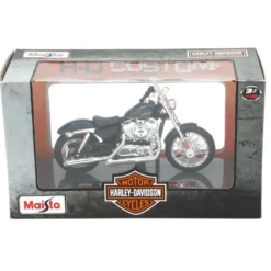 2012 XL 1200V Seventy-Two - Harley - Blå - Maisto - 1:18