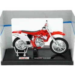 Yamaha YZ450F - Motocrosscykel - Röd - Maisto - 12 cm